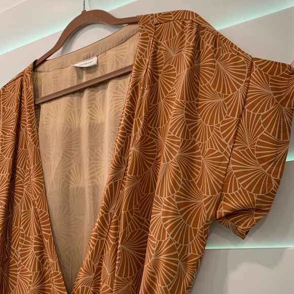 Saint Helena Maxi Wrap Dress- Size M - Picture 2 of 6